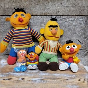 Vintage & Retro Sesame Street Bert & Ernie Collector's Lot